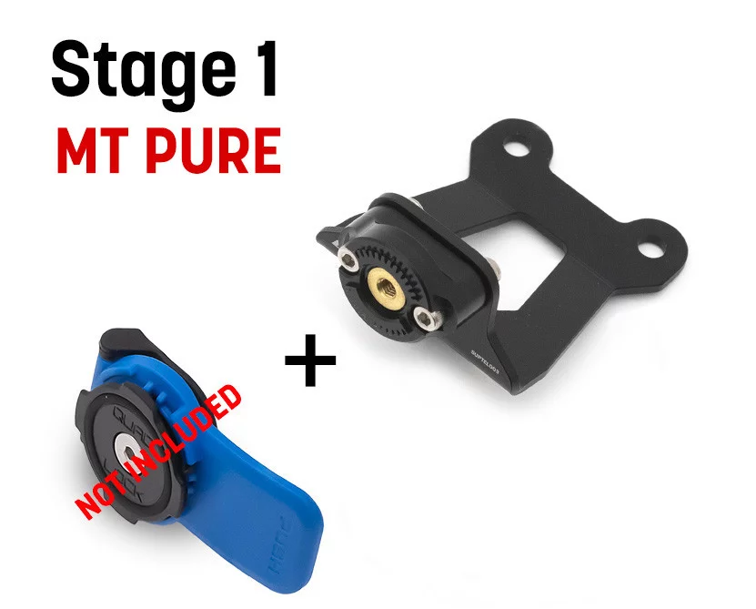 BCD TELEFONHALTERUNG passend für YAMAHA MT07 PURE QUADLOCK - ST1 - Bild 3 von 3
