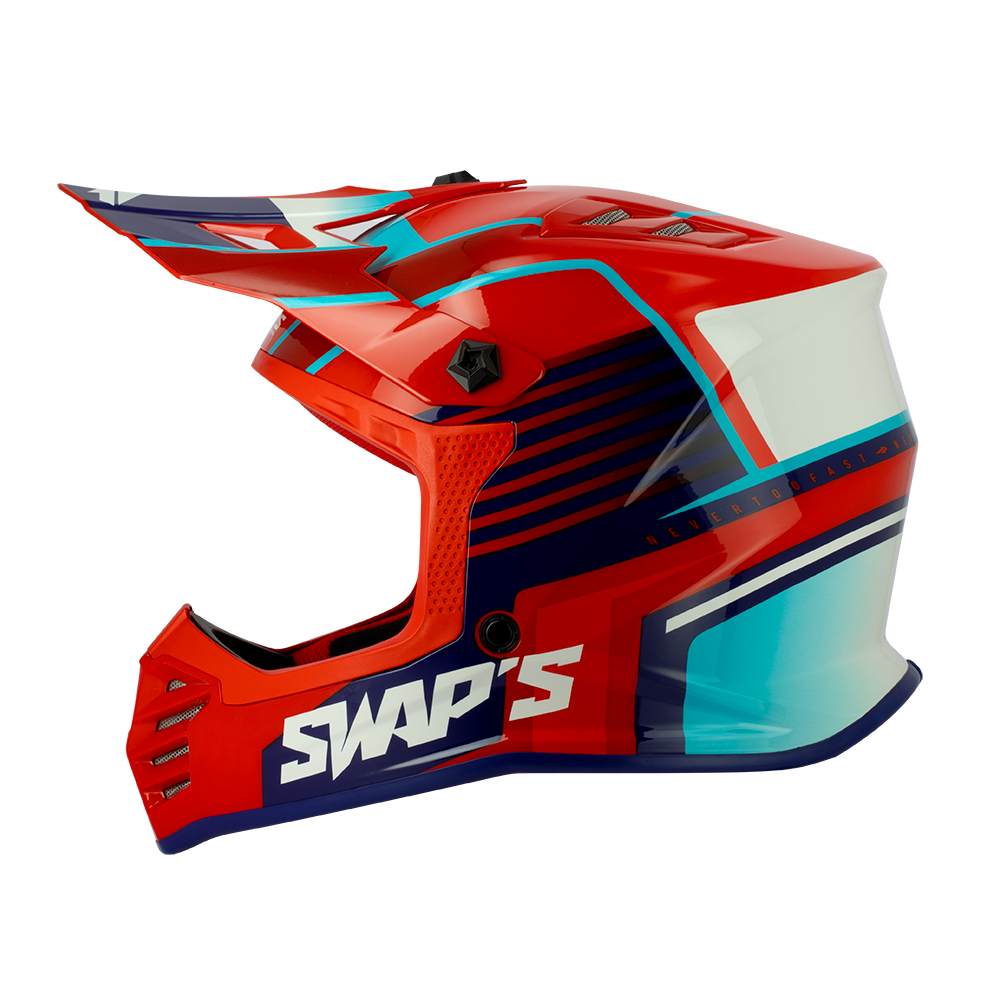 Casco per bambini S886 Rock'it RED Mission XL - Foto 2 di 4