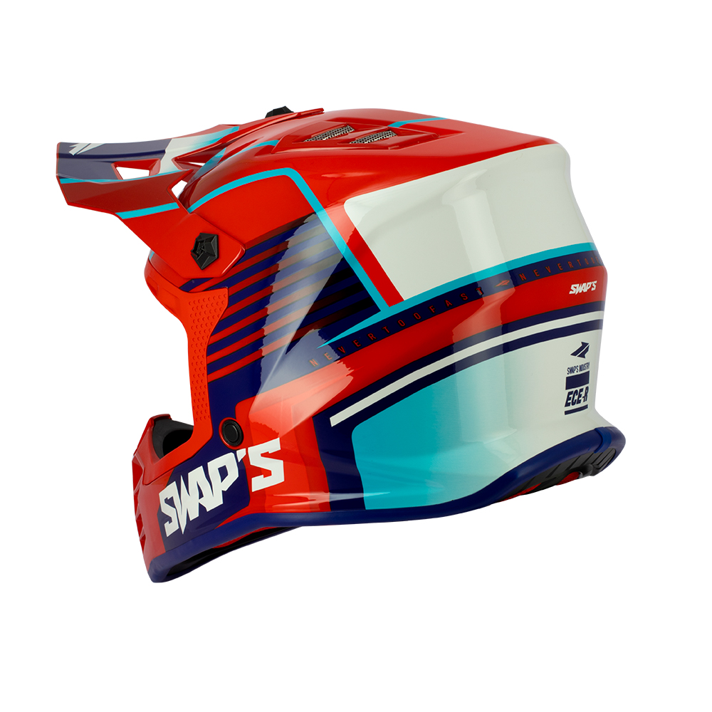 Casco per bambini S886 Rock'it RED Mission XL - Foto 3 di 4